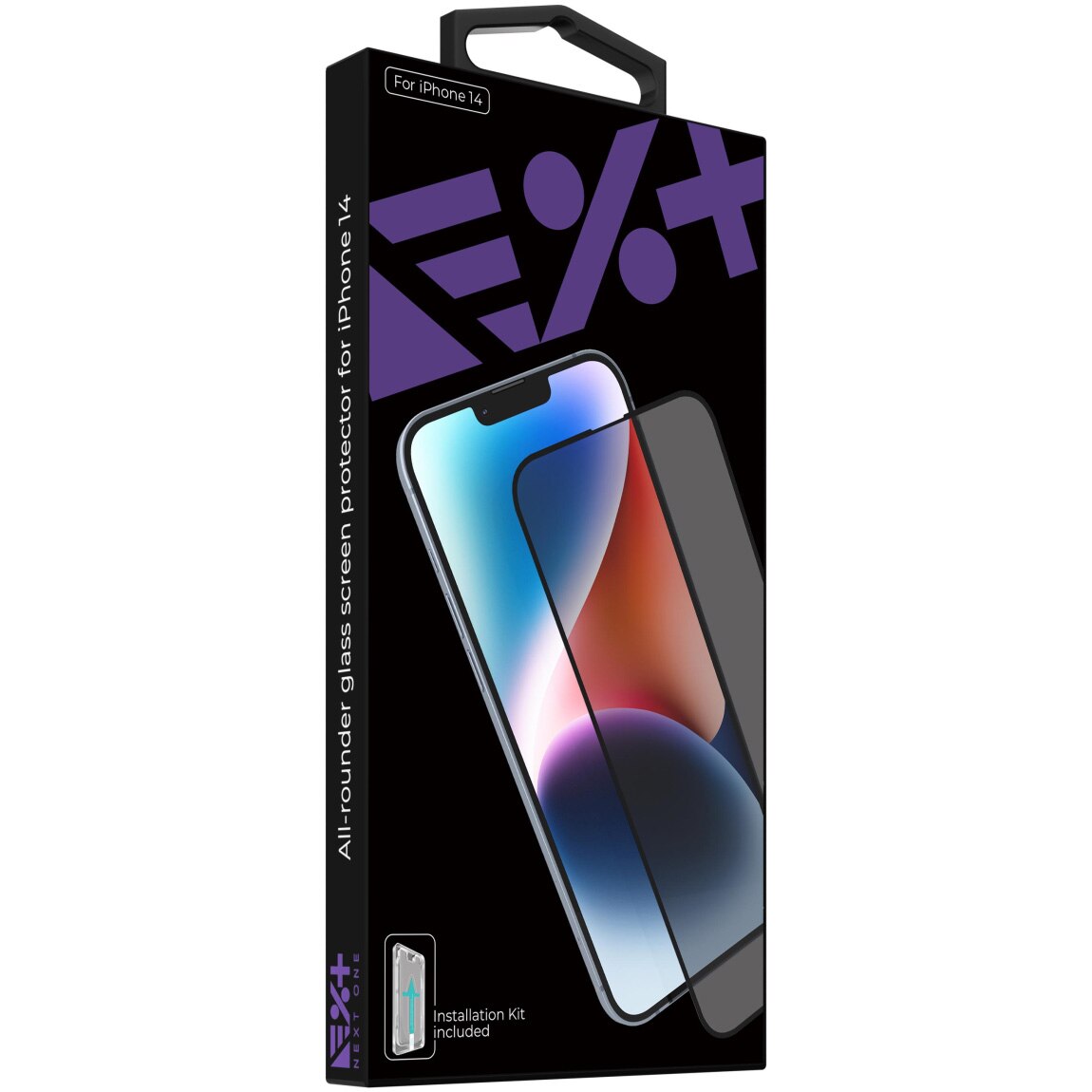 Folie de protectie Next One, All-rounder glass screen protector pentru iPhone 14