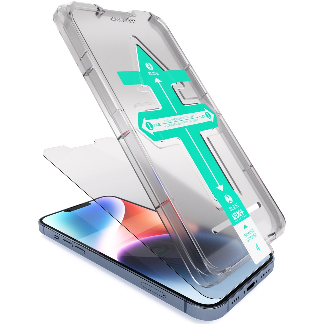 Folie de protectie Next One, Tempered glass screen protector pentru iPhone 14