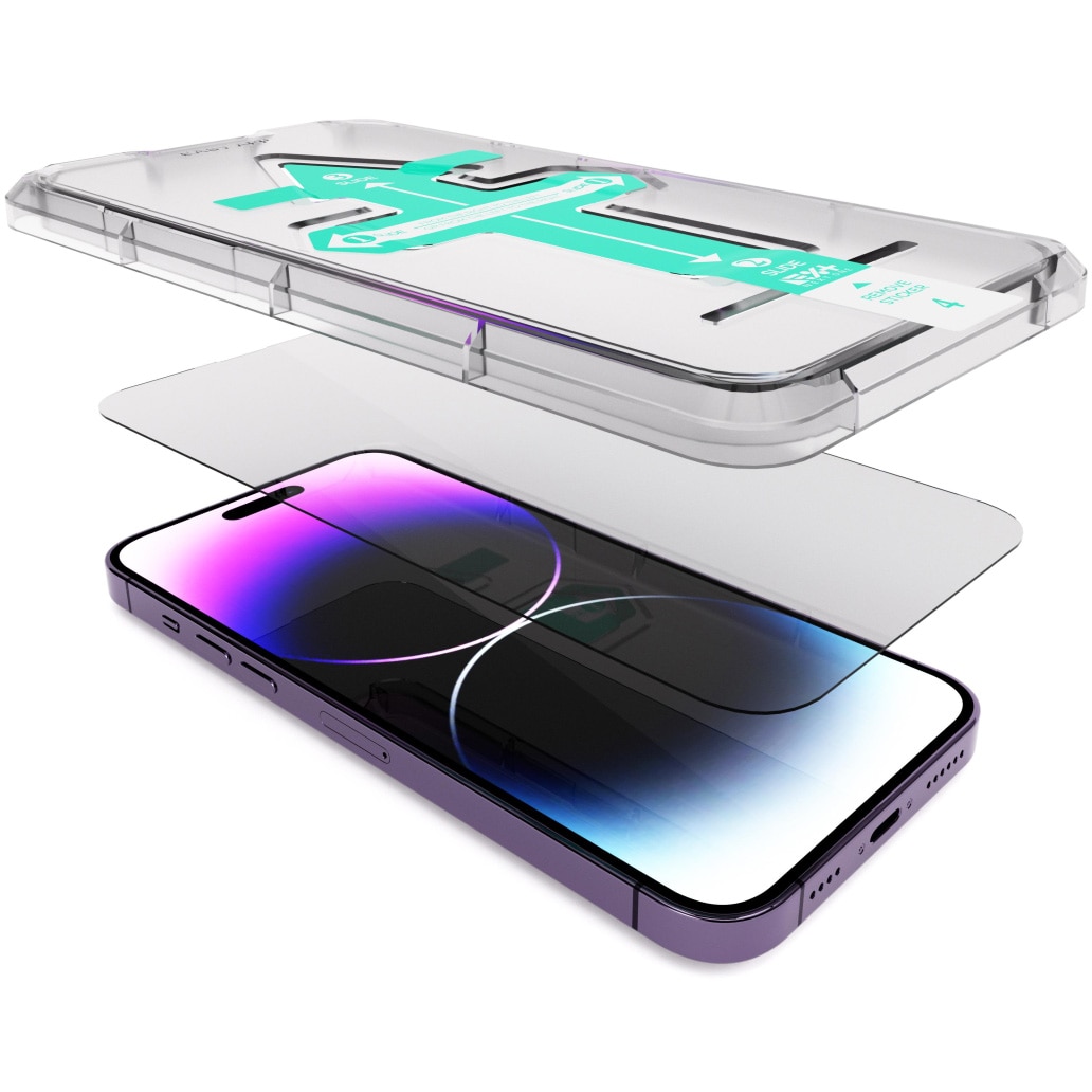 Folie de protectie Next One, Tempered glass screen protector pentru iPhone 14 Pro Max
