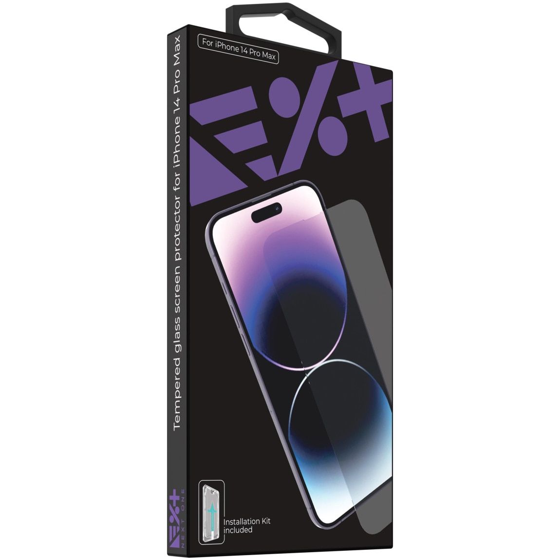 Folie de protectie Next One, Tempered glass screen protector pentru iPhone 14 Pro Max