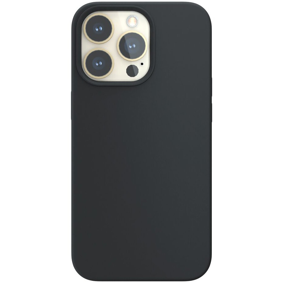 Husa de protectie Next One MagSafe Silicone Case pentru iPhone 13 Pro, Black