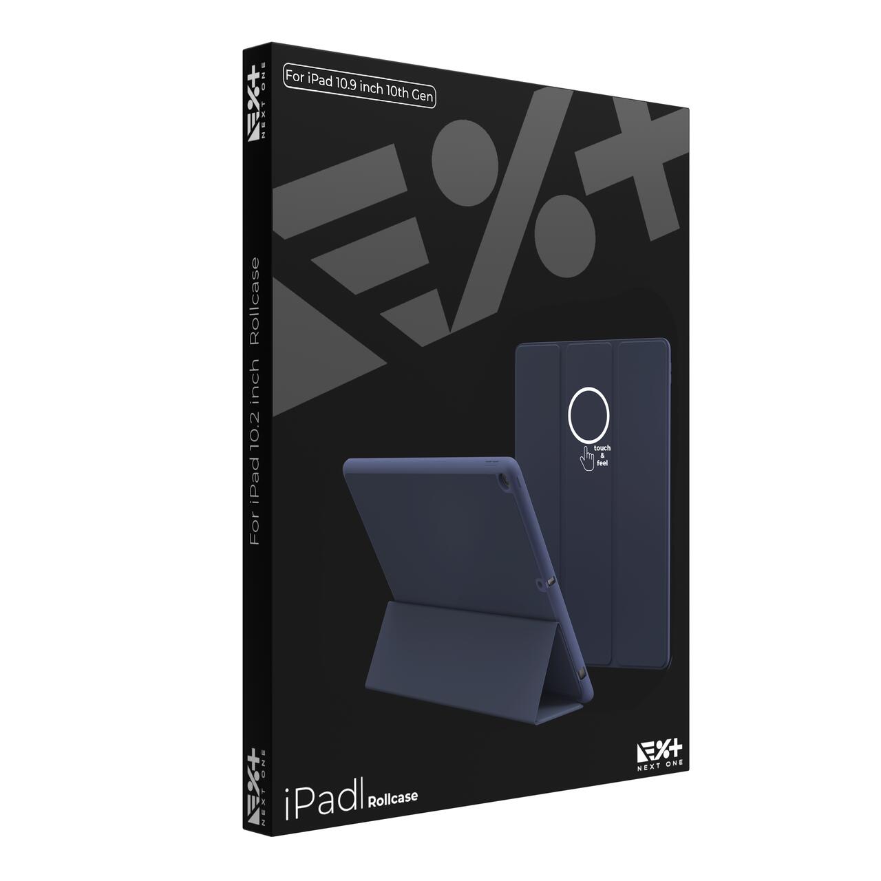 Husa de protectie Next One Rollcase pentru iPad 10.9inch (10th Gen), Royal Blue
