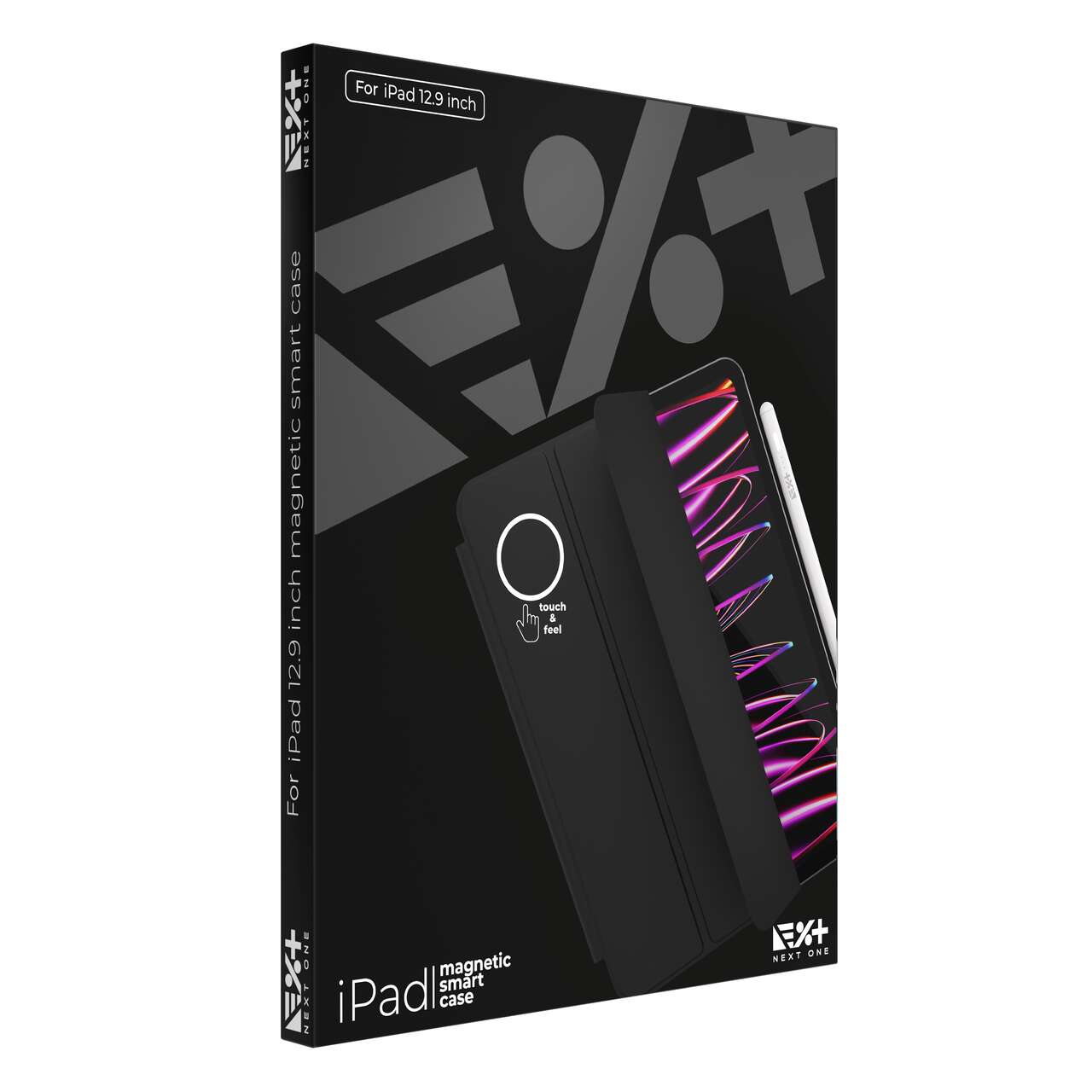 Husa de protectie Next One Magnetic Smart Case pentru iPad 12.9inch, Black