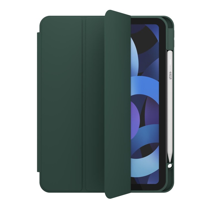 Husa de protectie Next One Rollcase pentru iPad 10.9inch, Leaf Green