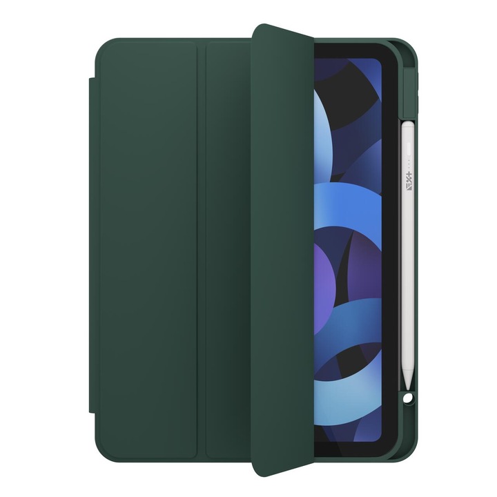 Защитен калъф Next One Rollcase, За iPad 10.9 инча, Leaf Green