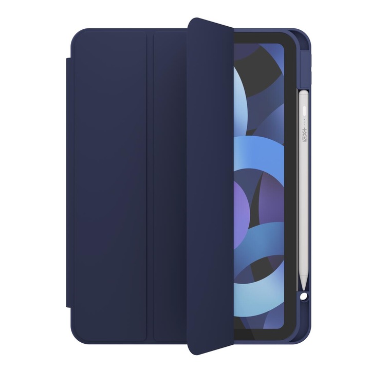 Husa de protectie Next One Rollcase pentru iPad 10.9inch, Royal Blue
