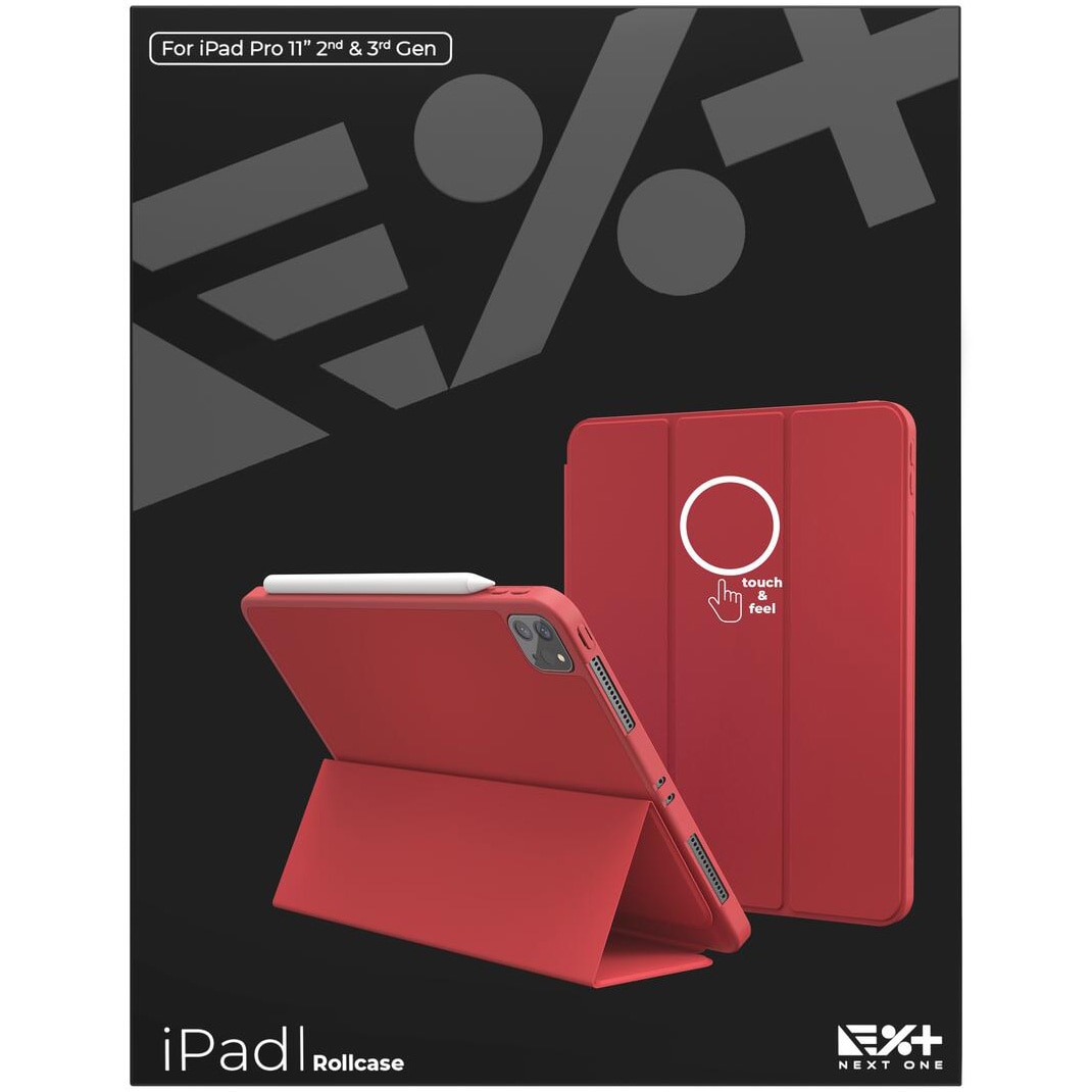 Husa de protectie Next One Rollcase pentru iPad 11inch, Red