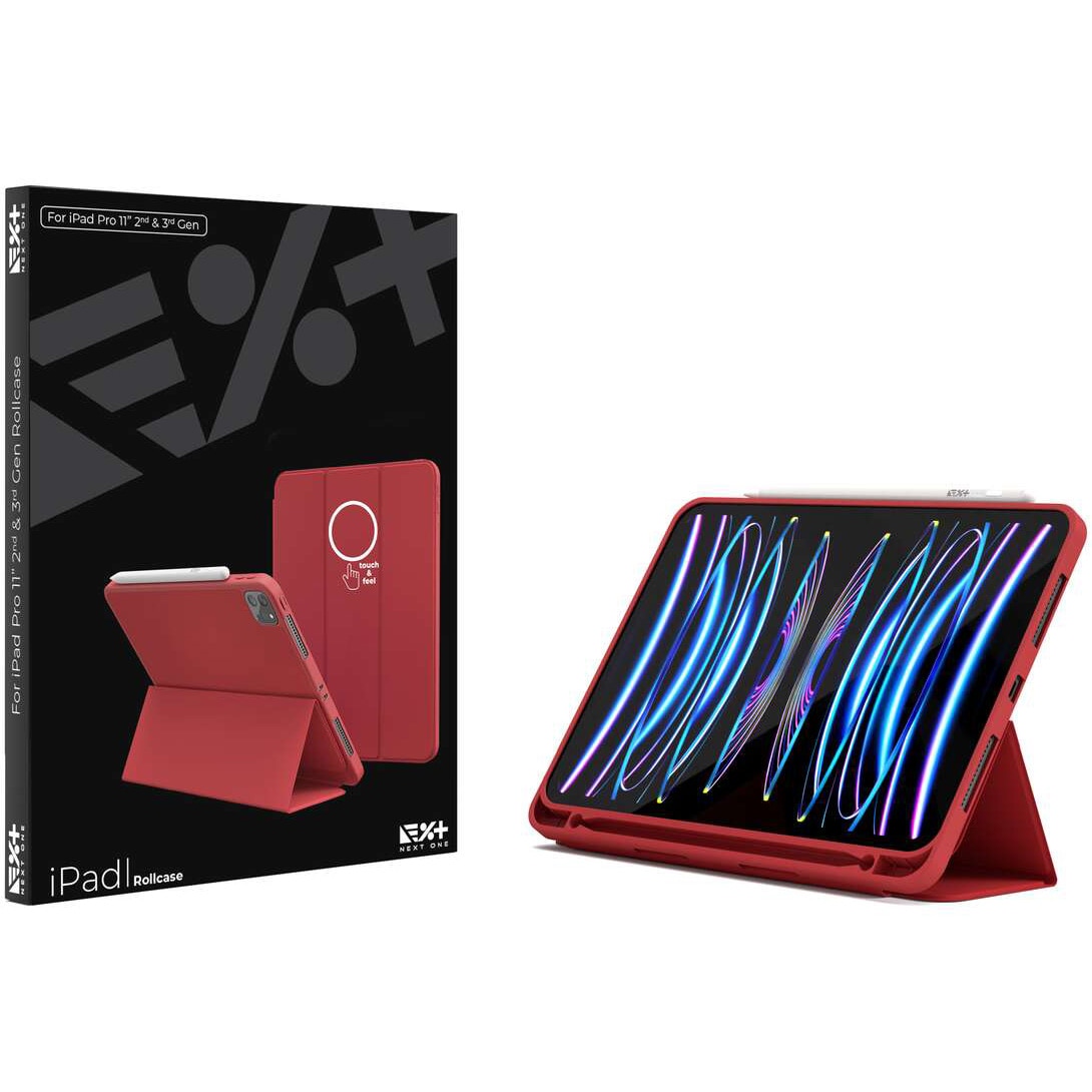 Husa de protectie Next One Rollcase pentru iPad 11inch, Red