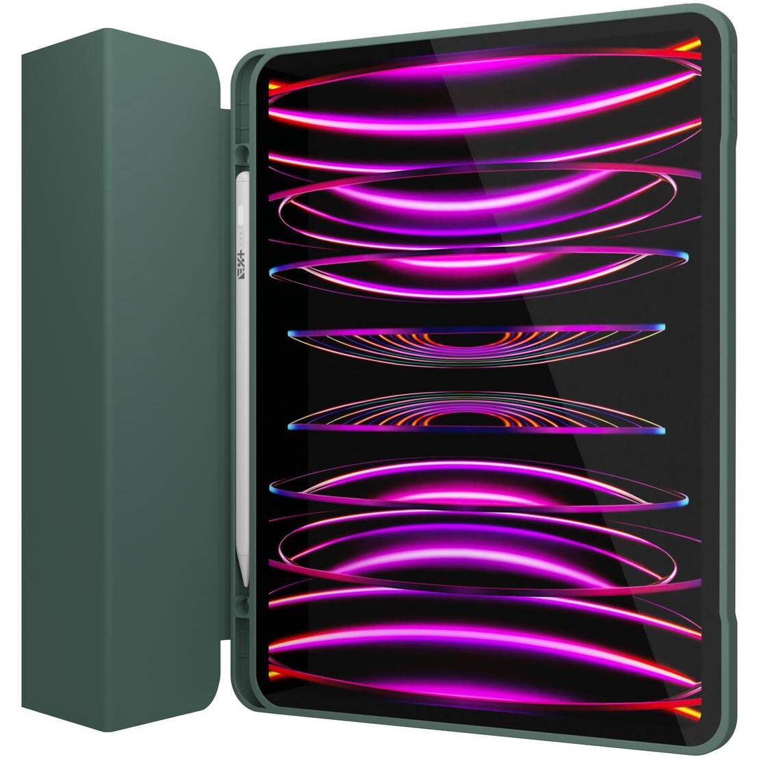 Husa de protectie Next One Rollcase pentru iPad 12.9inch, Leaf Green