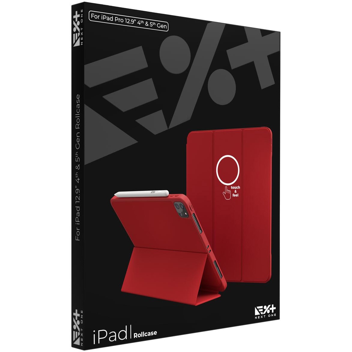 Husa de protectie Next One Rollcase pentru iPad 12.9inch, Red