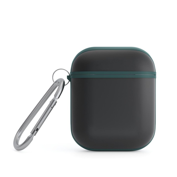 Husa de protectie Next One TPU Case pentru AirPods 1st&2nd, Green