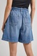 Pepe Jeans London, Pantaloni scurti din amestec de lyocell cu cordon A-line, Albastru deschis