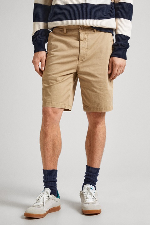 Pepe Jeans London, Бермуди чино, Бежов