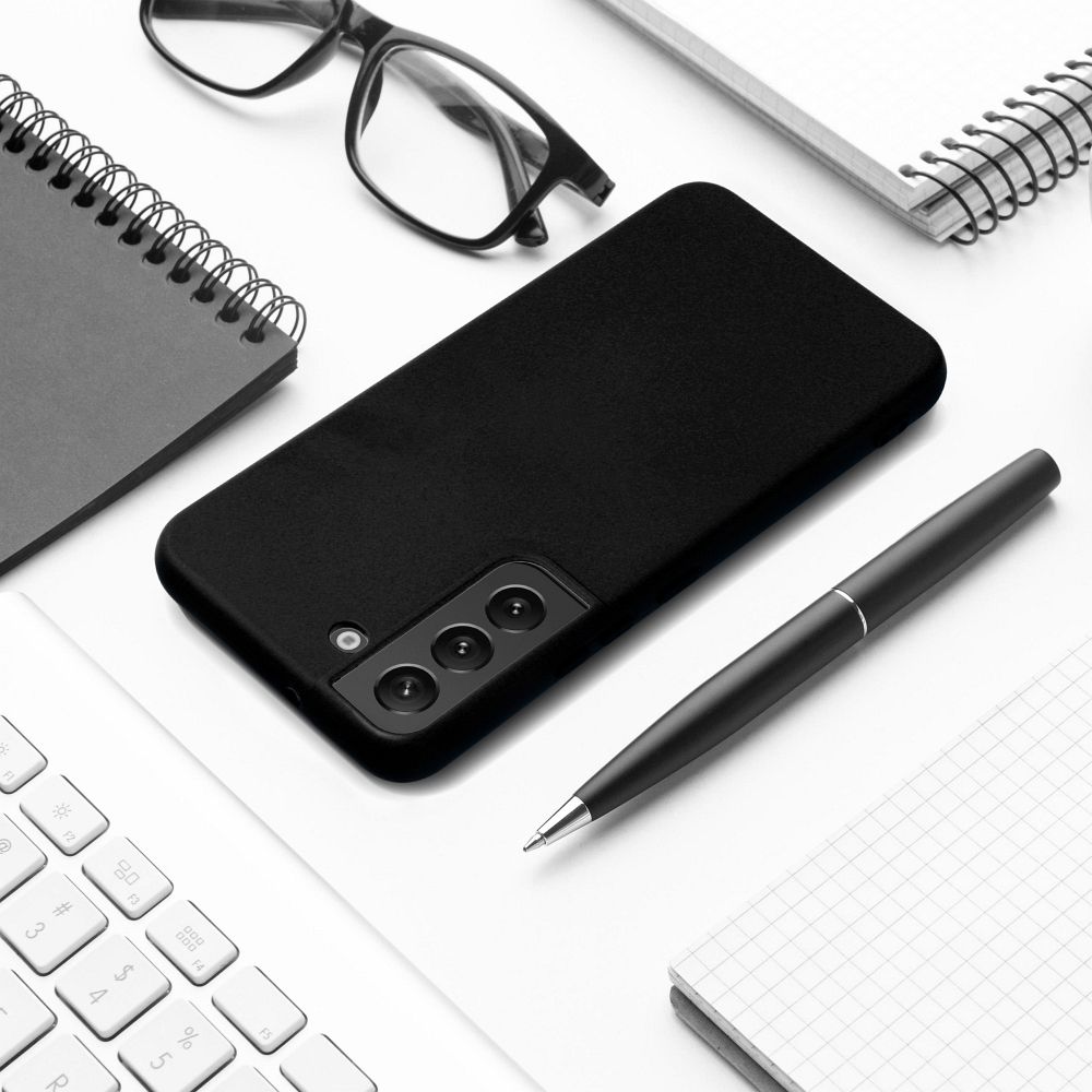 Husa pentru Samsung Galaxy A27 5G, Silicon Premium Catifelat, Protectie Camere, Microfibra In Interior, Negru