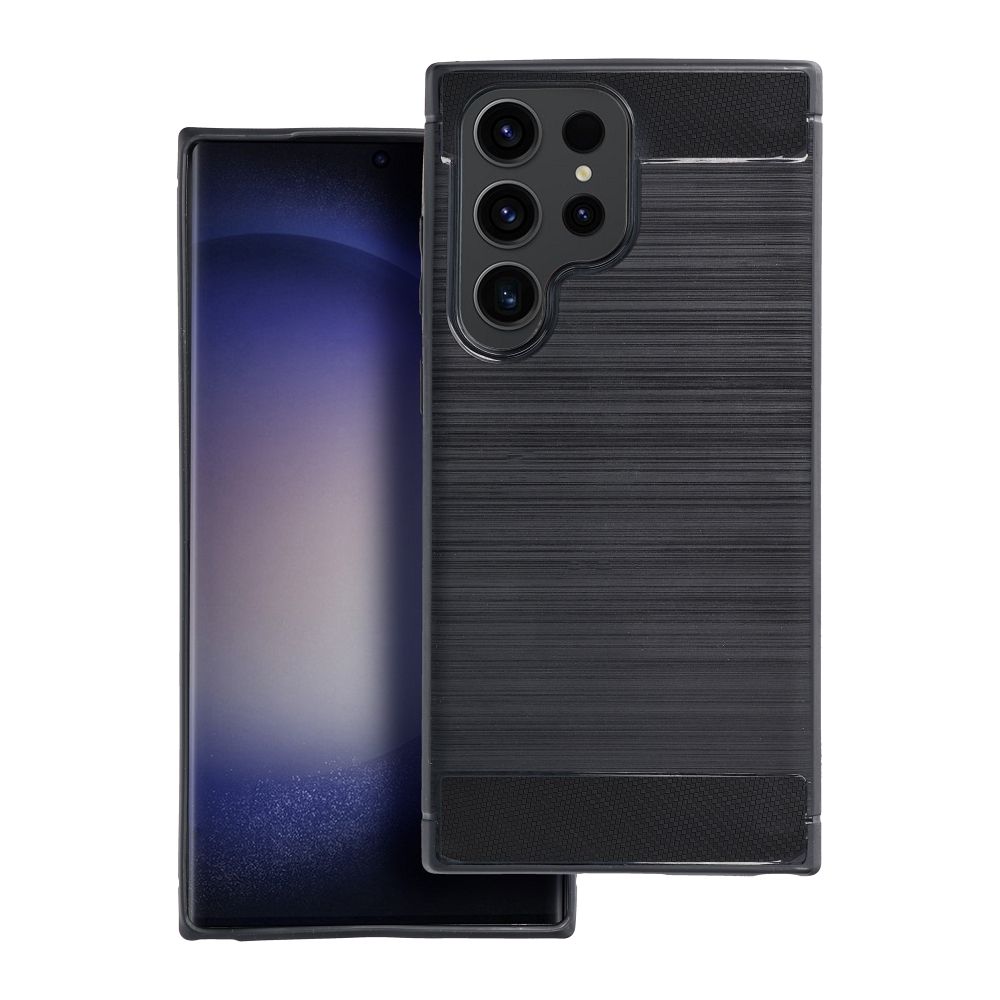 Husa pentru telefon, compatibila cu Samsung Galaxy S25 ULTRA Carbon Bush negru