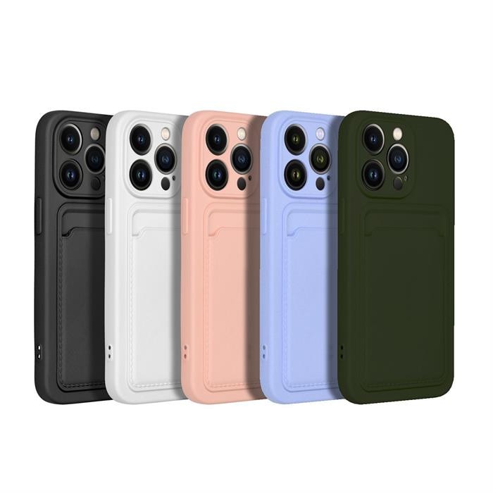 Husa CARD pentru IPHONE 15 PLUS, violet