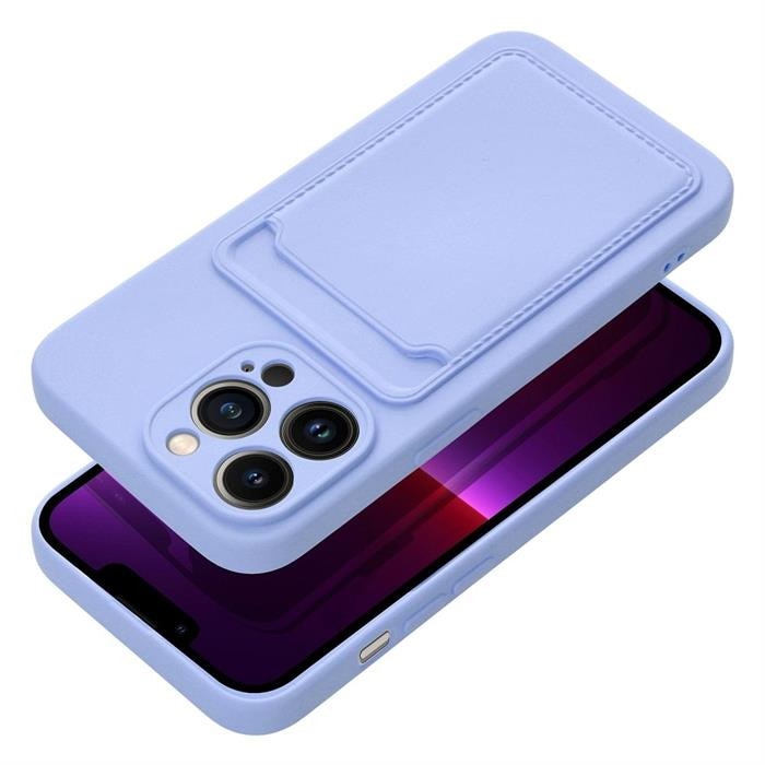 Husa CARD pentru IPHONE 15 PLUS, violet