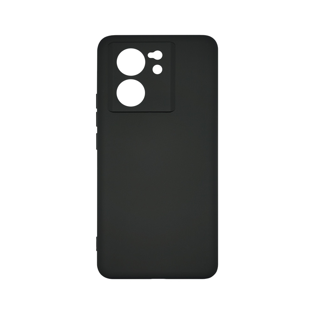 Husa BestCase® Premium Liquid Silicon, Compatibila Cu Xiaomi 13T 5G, 1.2MM Slim, Microfibra in interior, Antisoc, Rezistent la socuri, Protectie Camera, Margini ridicate pentru protectia ecranului, Negru