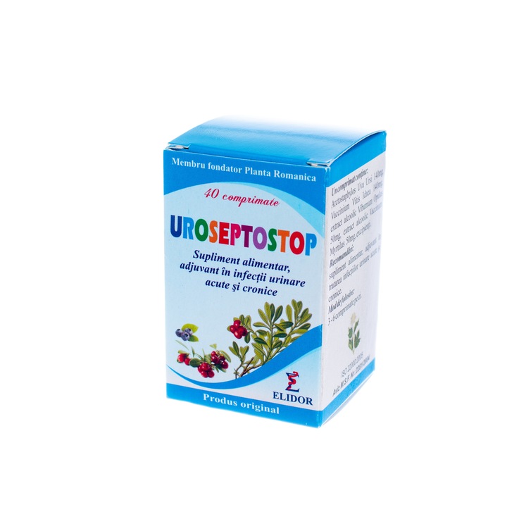 Uroseptostop 40 comprimate Elidor