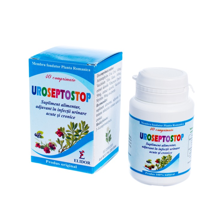 Uroseptostop 40 comprimate Elidor