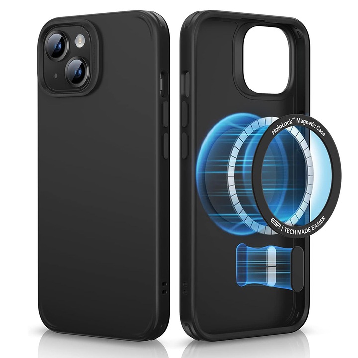 Защитен калъф за iPhone 14 Plus, Ударобезопасен, A84, Термопластичен, Deep Dark