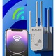 Amplificator Semnal Wireless ELFLEIN™️, 4 Antene cu Technologie MIMO, Retea 2.4 Hz, Transfer 1200 Mbps, Dual-Band 2.4G-5G, Conexiune WPA/WPA2, Slot LAN, Adaptor USB, Cablu Lan 1m si Organizator Cabluri incluse