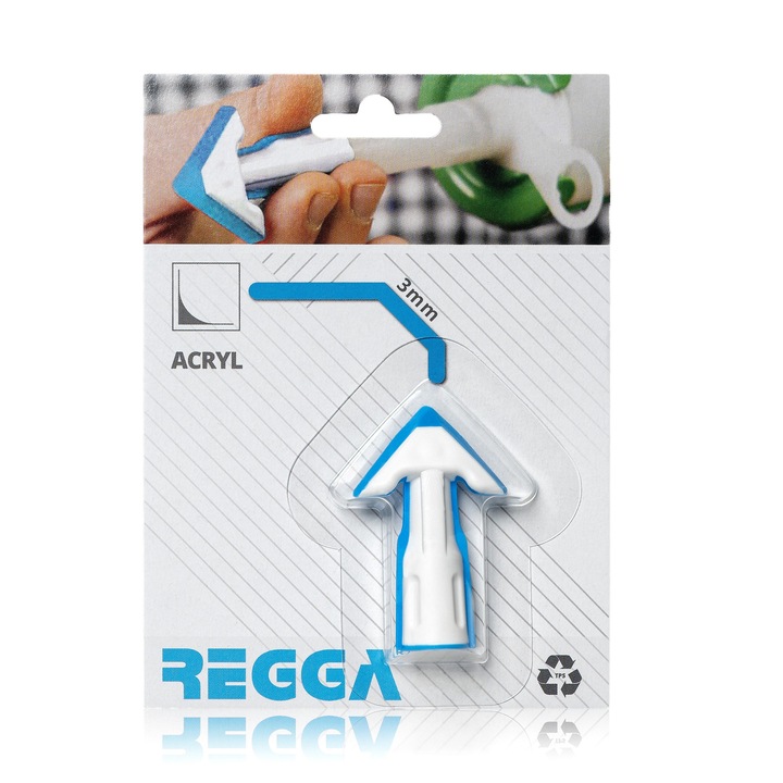 Aplicator pentru etanseizant acrilic REGGA albastru, 3mm