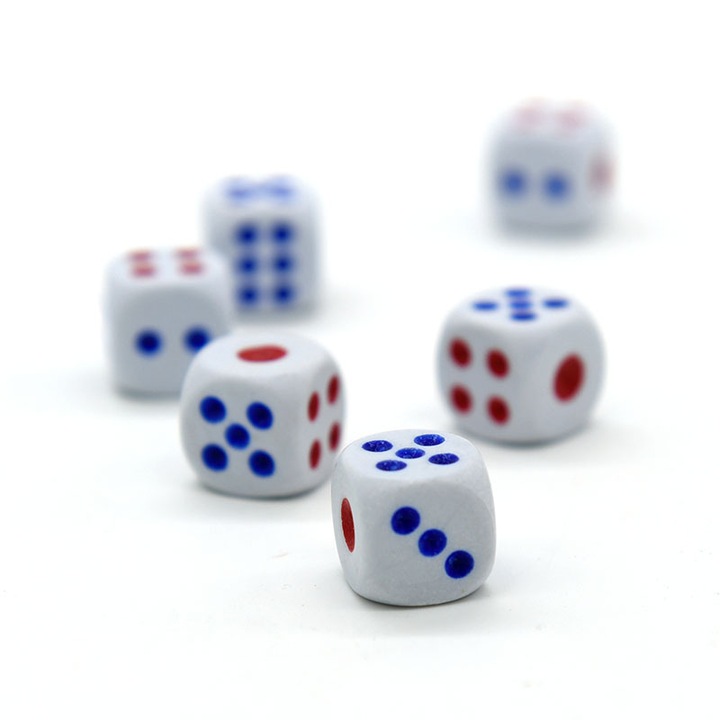 Set 100 zaruri, LLWL, Plastic, 12 x 12 mm, Multicolor