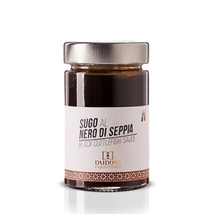 Sos gourmet pentru paste cu cerneala de sepie Sicilian Exquisiteness 190g