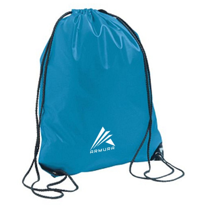 Sac cu snur Armura 2.0 Albastru-aqua