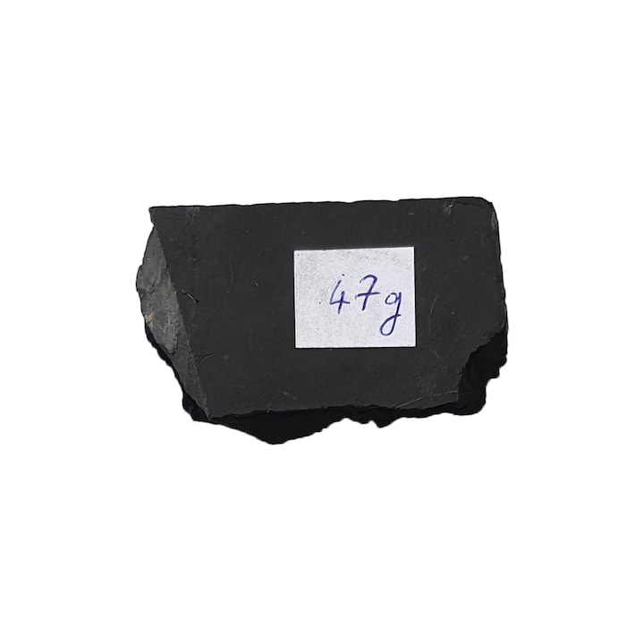 Közepesen gyógyuló kő Shungit 40g-49g, sugárzás elleni árnyékolás és elektromágneses védelem