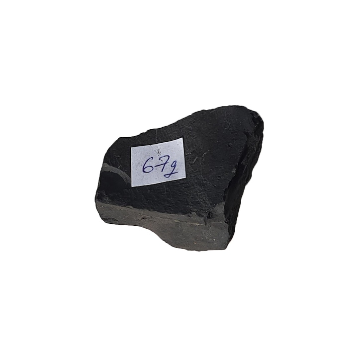 Közepesen gyógyuló kő Shungit 60g-69g, sugárzás elleni árnyékolás és elektromágneses védelem