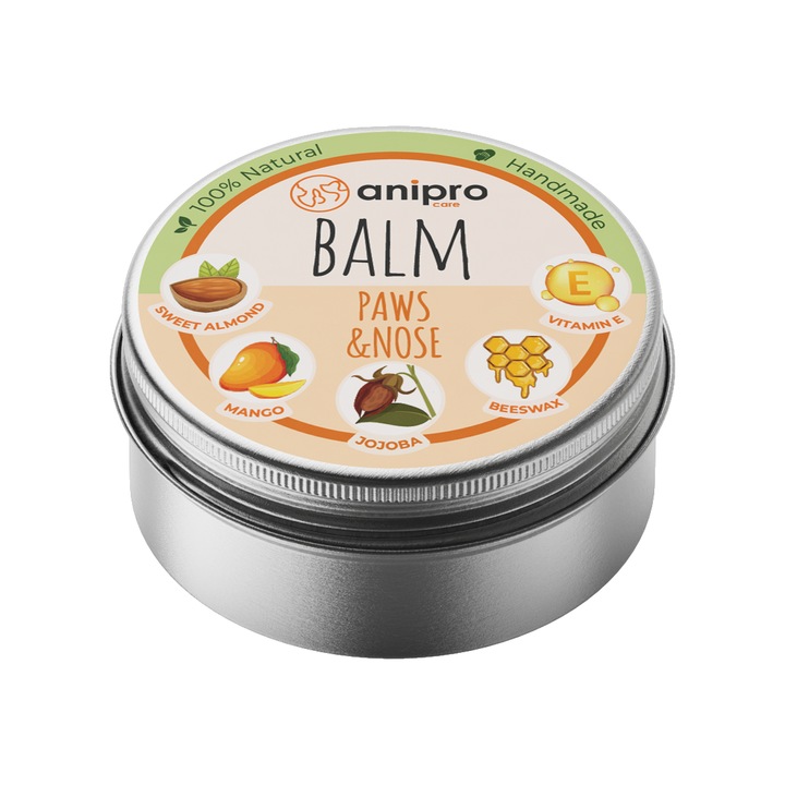 Balsam reparator pentru pernutele si nasul cainilor, AniPro, 50g