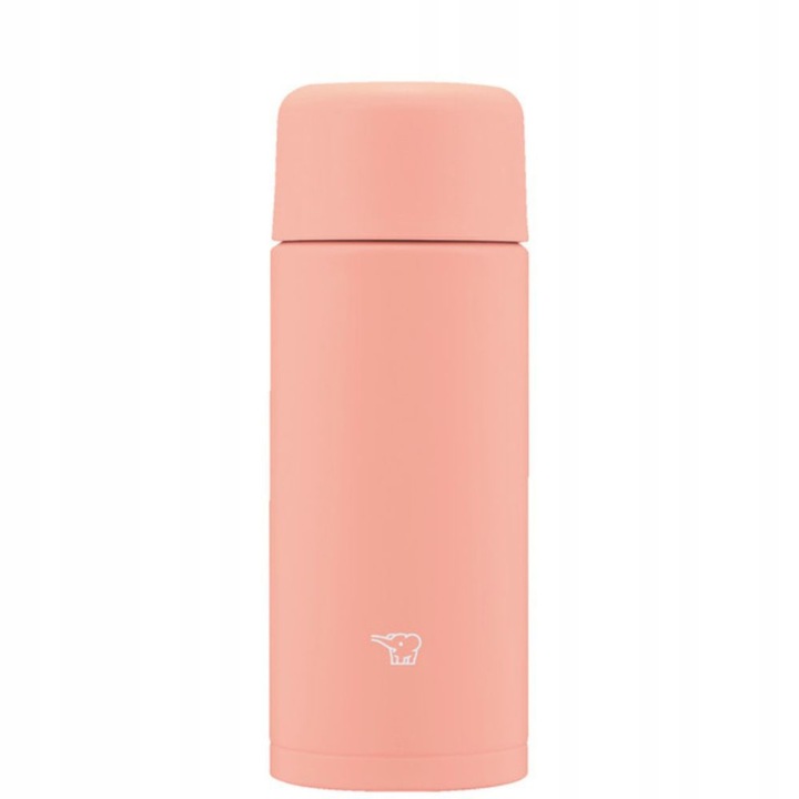 Термочаша, Zojirushi, Неръждаема стомана, 250 мл, Розова