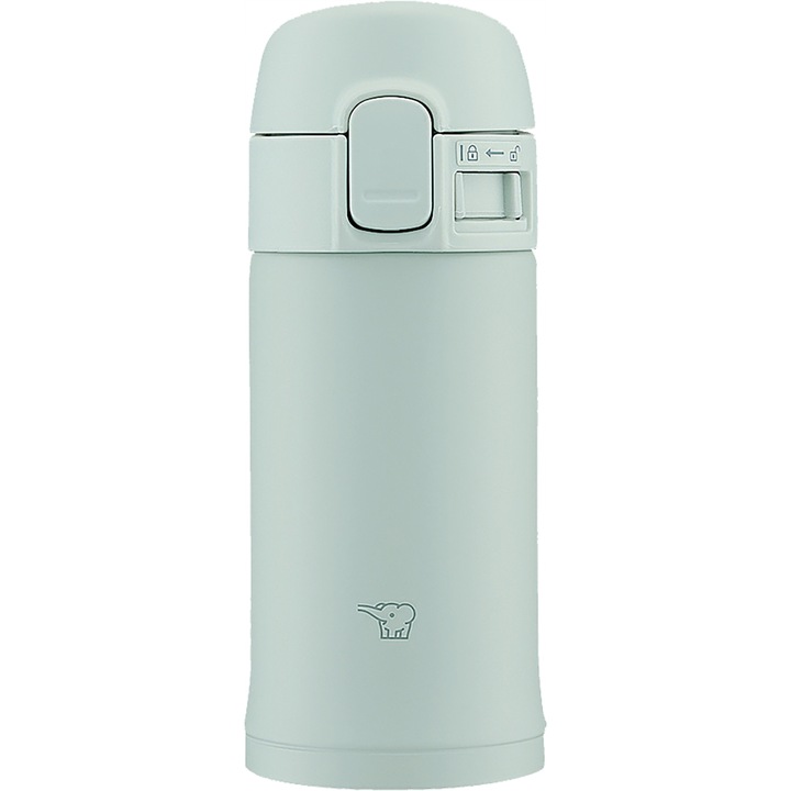 Termos, Zojirushi, Inox, 200 ml, Verde pastel