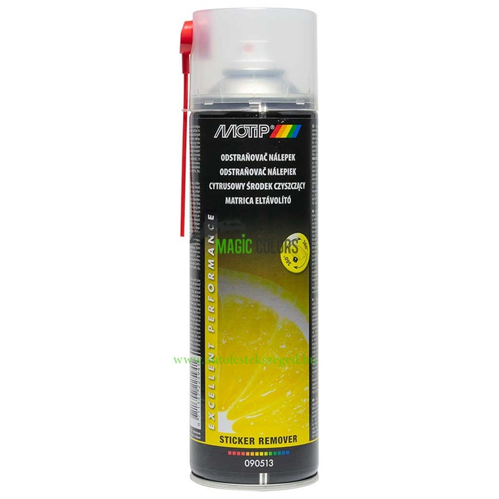 Спрей за премахване на стикери цитрус Motip, 500 мл