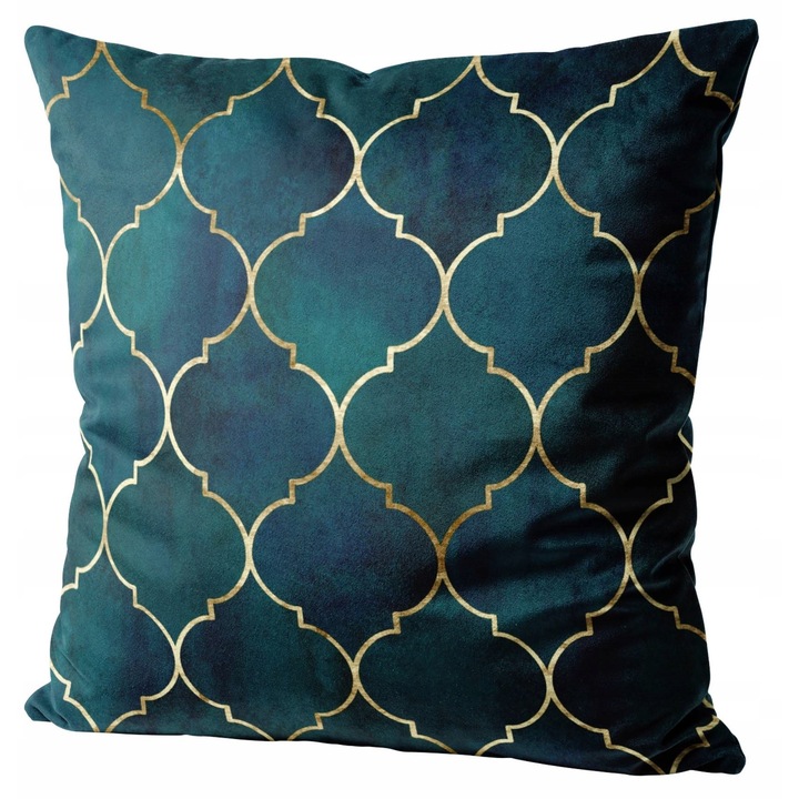 Fata De Perna Decorativa, Homeview, 132, 40X40, Velur, Multicolor