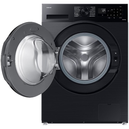 Masina de spalat rufe Samsung WW80CGC04DABLE, 8 kg, 1400 RPM, Clasa A, Eco Bubble, WiFi SmartThings, AI Energy, Motor Digital Inverter, Negru