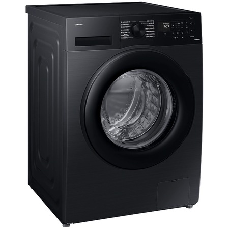 Masina de spalat rufe Samsung WW80CGC04DABLE, 8 kg, 1400 RPM, Clasa A, Eco Bubble, WiFi SmartThings, AI Energy, Motor Digital Inverter, Negru