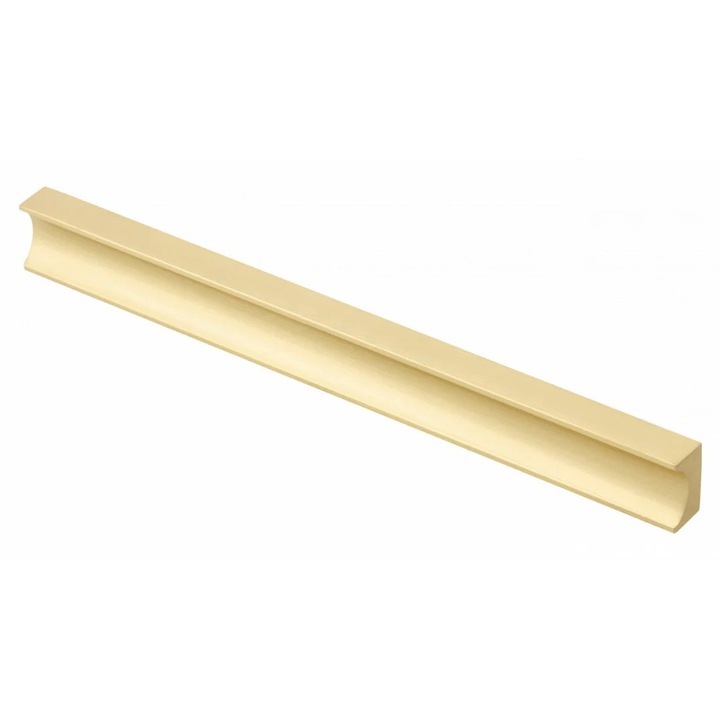 Maner mobila GROOVE 160 mm, brushed gold