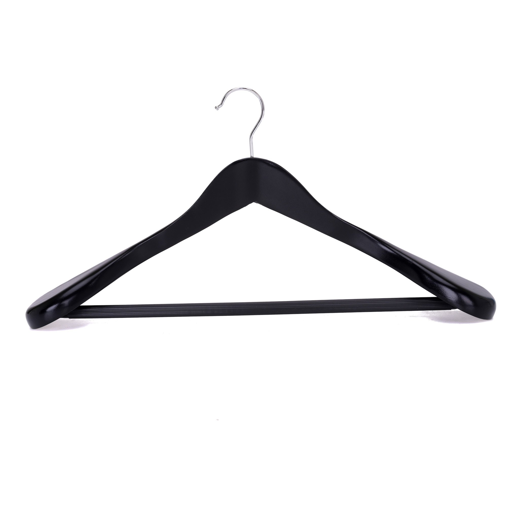 Set Umerase din Lemn, Unic Hangers, cu Umeri Lati din lemn masiv si