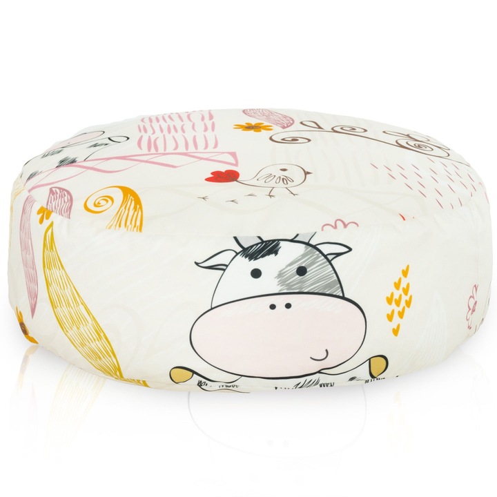 Taburet puf, Italpouf, Textil, Multicolor