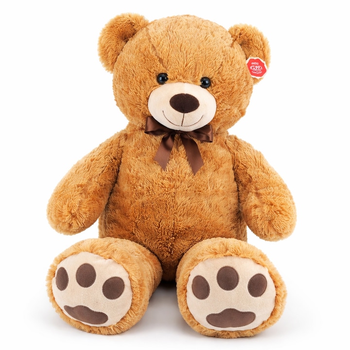 Óriás plüss maci 100 cm barna, puha ölelhető mackó