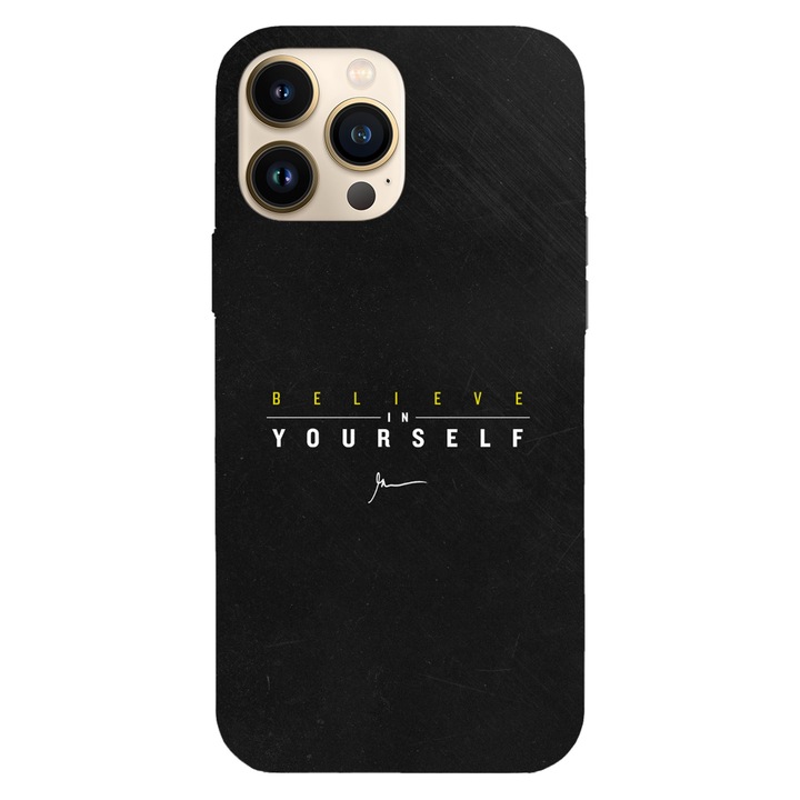 Калъф Viceversa, За Apple iPhone 15 Pro, Believe in yourself, Силикон, TPU