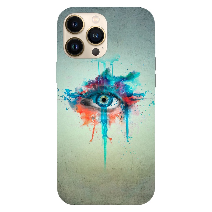 Калъф Viceversa, съвместим с модел Apple iPhone 15 Pro Future vision, Силикон, TPU