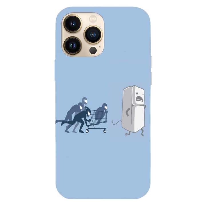 Калъф, съвместим с модел Apple iPhone 15 Pro Shopping spree, силикон, TPU, обратно