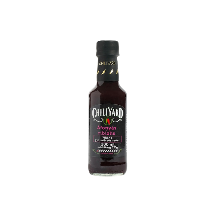 Sos de fructe picant coacaze, ChiliYard, Afine, 200ml