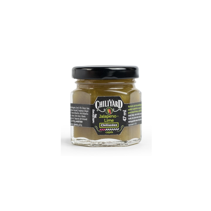 Jalapeno, ChiliYard, lime, sos iute picant, 47 ml