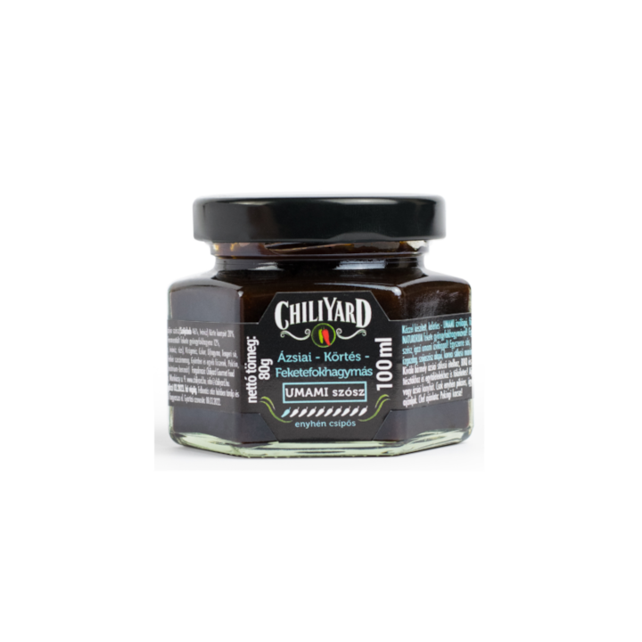 Sos, Chiliyard, pere asiatice, sos umami de usturoi negru, 100 ml
