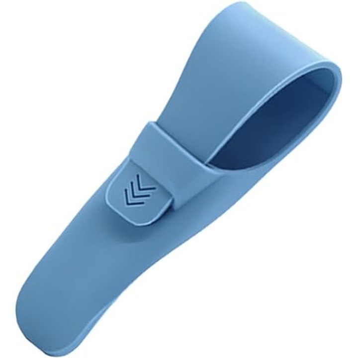 Husa de protectie pentru aparatul de ras, Sunmostar, Silicon, 15x5 cm, Albastru